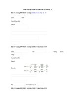 Tải Giải bài tập Toán 10 SBT bài 3 chương 6 - Công thức lượng giác