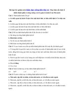 Tải Bài tập trắc nghiệm môn Giáo dục công dân lớp 11: Thực hiện nền kinh tế nhiều thành phần và tăng cường vai trò quản lý kinh tế của Nhà nước - Câu hỏi trắc nghiệm GDCD lớp 11 có đáp án