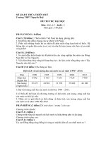 Tải Đề thi thử đại học môn Địa năm 2014 trường THPT Nguyễn Huệ - Tài liệu luyện thi môn Địa