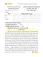 Tải về Đề thi học kì 1 lớp 5 môn Tiếng Việt Trường Tiểu học Văn Đức,