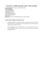 Nguyên lý công trình công nghiệp