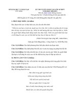 Tải Đề thi thử vào lớp 10 môn Ngữ văn Sở GD&ĐT Tây Ninh năm 2020 - Đề tuyển sinh vào 10 môn Văn năm 2020 có đáp án