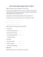 Tải Giải vở bài tập Tiếng Việt lớp 5 tuần 22: Chính tả - Giải sách bài tập Tiếng Việt 5 tuần 21