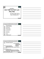 Bài giảng kỹ thuật thủy khí ứng dụng 