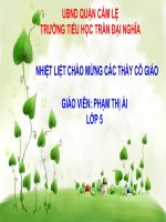 Bài giảng powerpoint Toán lớp 5 Hình tam giác » Tài liệu miễn phí cho Giáo viên, học sinh.