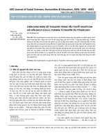 Chân dung nhân vật Pugachev trong tiểu thuyết Người con gái viên đại úy của A.S. Pushkin: Từ nguyên tác tới bản dịch