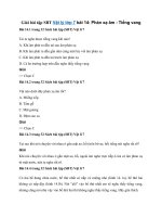 Tải Giải SBT Vật lý 7 bài 14: Phản xạ âm - Tiếng vang - Giải bài tập môn Vật lý lớp 7