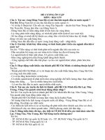 Bài tập ở nhà phòng chống dịch bệnh môn Địa Lý lớp 9