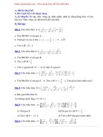 Bài tập ở nhà phòng chống dịch bệnh môn Toán lớp 9