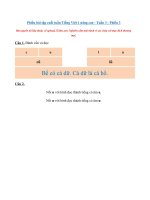 Tải Phiếu bài tập cuối tuần Tiếng Việt lớp 1 Nâng cao Tuần 3 Phiếu 3 - Đề kiểm tra Tiếng Việt cuối tuần lớp 1 Sách Kết nối tri thức với cuộc sống