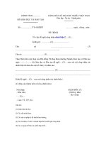 Tải Mẫu tờ trình đề nghị công nhận danh hiệu - HoaTieu.vn