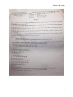 Đề thi hết môn học kỳ I năm học 2017-2018 môn Các phương pháp nghiên cứu khoa học (Đề số 1) - ĐH Khoa học Xã hội và Nhân văn Hà Nội