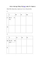 Tải Giải vở bài tập Tiếng Việt lớp 4 tuần 33: Chính tả - Giải sách bài tập Tiếng Việt 4 tuần 33