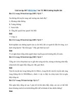 Tải Giải SBT Vật lý 7 bài 13: Môi trường truyền âm - Giải bài tập môn Vật lý lớp 7