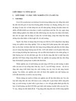 BÁO cáo NGHIÊN cứu KHOA học kĩ THUẬT “ứng dụng ánh sáng đơn sắc (LED) trong nghiên cứu nâng cao chất lượng cây giống cúc 