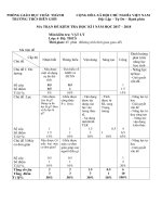 Đề thi học kì 1 môn Vật lý lớp 6 THCS Biên Giới có đáp án | Vật lý, Lớp 6 - Ôn Luyện