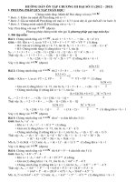 HUONG DAN ON TAP CHUONG III DAI SO 11 NAM 12-13 | Toán học, Lớp 11 - Ôn Luyện