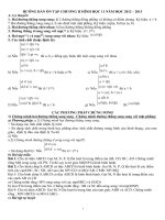 HUONG DAN ON TAP CHUONG II HINH 11 NĂM 2012-2013 (2) | Toán học, Lớp 11 - Ôn Luyện