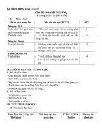 Giáo án cuối khóa mô đun 2 Địa lí 9