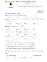 Đề kiểm tra 45 phút Toán 10- Chương 2: Hàm số- Trắc nghiệm và tự luận có đáp án chi tiết – Xuctu.com