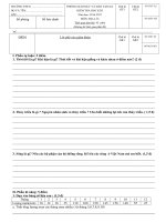 đề thi và đáp án môn địa lý khối 6789  thcs an phú  quận 2