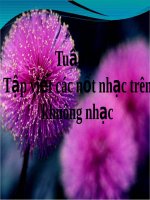 Bài giảng Âm nhạc 3 bài 29 Tập viết các nốt nhạc trên khuông nhạc | Âm nhạc, Lớp 3 - Ôn Luyện