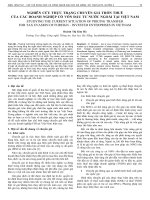 Nghiên cứu thực trạng chuyển giá trốn thuế của các doanh nghiệp có vốn đầu tư nước ngoài tại Việt Nam