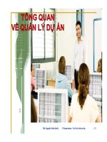 Bài giảng Quản lý dự án CNTT