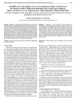 Nghiên cứu tác động của các đánh giá trực tuyến của du khách trên Tripadvisor đối với lượng đặt phòng trực tuyến của các khách sạn trên địa bàn thành phố Huế