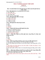 Trắc nghiệm lịch sử thế giới lớp 12 có đáp án » Tài liệu miễn phí cho Giáo viên, học sinh.