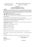 nội dung sinh hoạt chủ nhiệm tuần 14  nh 2020  2021  thcs an phú  quận 2