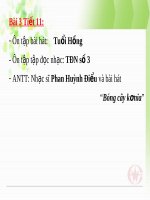 Bài giảng Âm nhạc 8 bài 3 ANTT Nhạc sĩ Phan Huỳnh Điểu và bài hát Bóng cây Kơ-nia | Lớp 8, Âm nhạc - Ôn Luyện