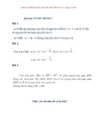 Tuyển tập các bài toán bồi dưỡng học sinh giỏi lớp 7 phần 13 | Toán học, Lớp 7 - Ôn Luyện