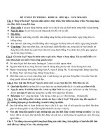 Đề cương ôn tập học kì 1 môn Địa lớp 10 năm 2020 - 2021 THCS Đinh Tiên Hoàng | Lớp 10, Địa lý - Ôn Luyện