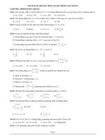 Trọn bộ câu hỏi trắc nghiệm chương 3: Phương pháp tọa độ trong mặt phẳng Oxy- Hình học 10 – Xuctu.com