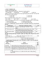 Bộ đề thi học kì 2 môn Lịch Sử 9 trắc nghiệm, tự luận, có đáp án