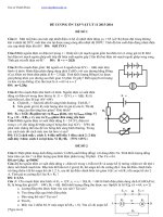 20 Đề cương ôn tập học kì 1 môn Vật lý lớp 10 cơ bản chọn lọc | Vật Lý, Lớp 10 - Ôn Luyện