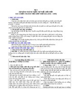 Sự hình thành trật tự thế giới mới sau chiến tranh thế giới thứ hai (1945 - 1949) | Lớp 12, Lịch sử - Ôn Luyện