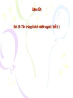 Bài giảng Đạo đức 3 bài 10 Tôn trọng khách nước ngoài | GDCD, Lớp 3 - Ôn Luyện