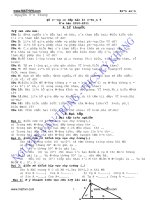 Toán 9 Ôn Tập 1. đề cương ôn tập Toán 9 học KY I   www.MATHVN.com