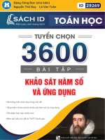 Bản đọc thử tuyển chọn 5000 bài tập khảo sát hàm số và ứng dụng 4 7 2019 