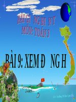 Xem đồng hồ | Toán học, Lớp 3 - Ôn Luyện