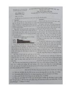 Đề thi vào lớp 10 năm học 2018 - 2019 môn Văn - Sở GD&ĐT TP Hồ Chí Minh