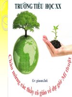 Bài giảng powerpoint mĩ thuật lớp 5 bài 27 đề tài môi trường » Tài liệu miễn phí cho Giáo viên, học sinh.