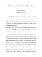 Phong Lê và một số vấn đề lịch sử văn học VN hiện đại -1