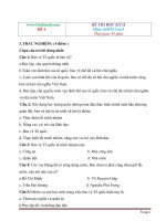 Bộ đề thi học kì 2 môn GDCD 9 trắc nghiệm, tự luận, có đáp án