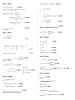 Đáp án bài kiểm tra học kỳ 2 môn toán lớp 11 năm học 206-2017 dạng tự luận | Toán học, Lớp 11 - Ôn Luyện