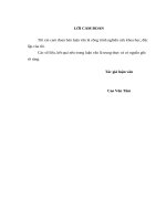 luận văn thạc sĩ chính sách phát triển du lịch ở sầm sơn tỉnh thanh hóa 