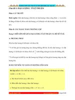 Đại số 7- Chương 2- Chủ đề 1- Đại lượng tỉ lệ thuận- Dạng 1: -MỐI LIÊN HỆ GIỮA ĐẠI LƯỢNG TỈ LỆ THUẬN VÀ HỆ SỐ TỈ LỆ – Xuctu.com