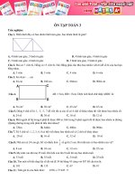70 DẠNG BÀI TẬP TOÁN LỚP 3 TRẮC NGHIỆM VÀ TỰ LUẬN - Toán học